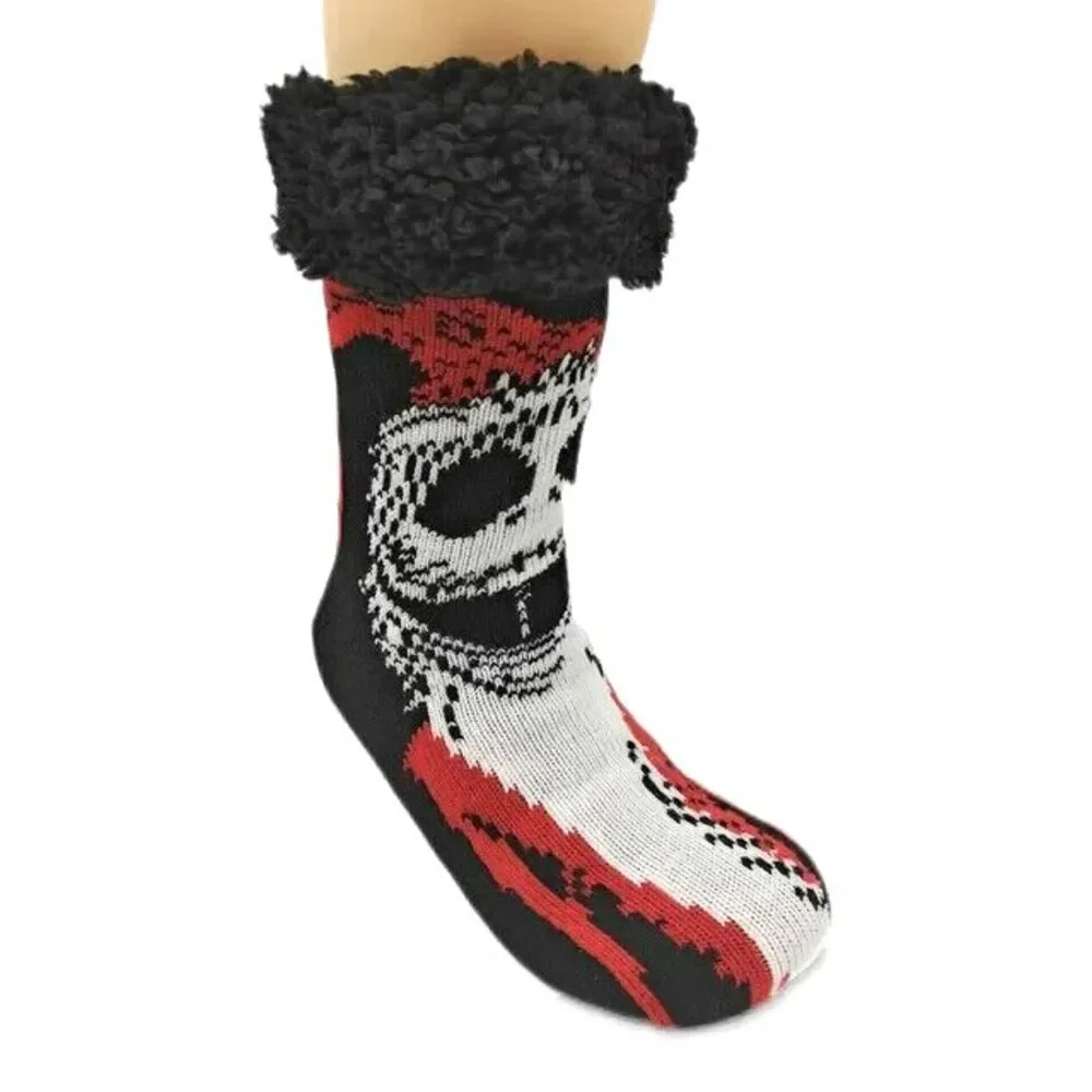 Nightmare Before Christmas Women’s Holiday Slipper Socks NWT Holiday Cozy